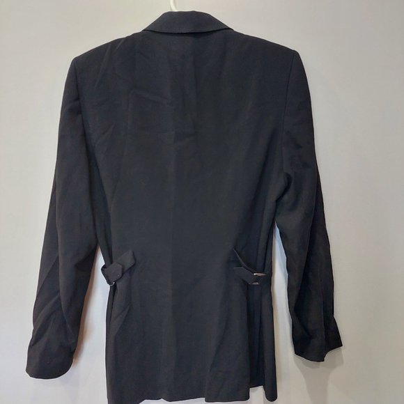 KS Selection Black 3 Button Blazer, Size US 6 DE 36 - Picture 2 of 9